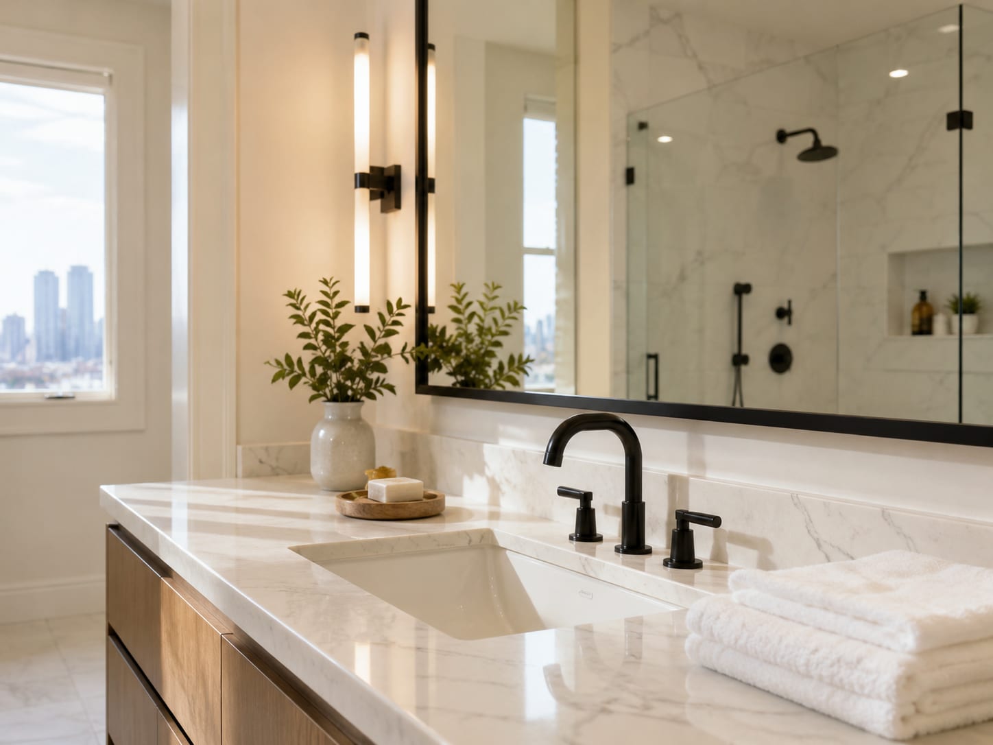A Peachy cleaner at work in an Edmonton home